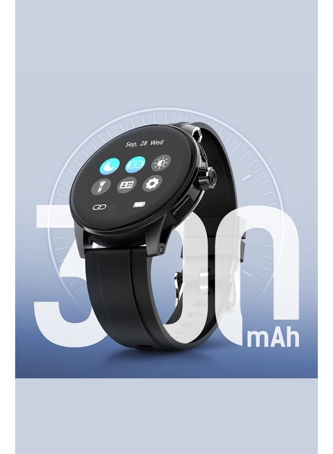 LDNIO ساعة ذكية مع مراقبة معدل ضربات القلب والأكسجين في الوقت الحقيقي، مراقبة صحة النوم، أوضاع رياضية احترافية وتتبع نوم ذكي بتصميم مقاوم للماء من سبائك الزنك الفاخرة. - Image 5